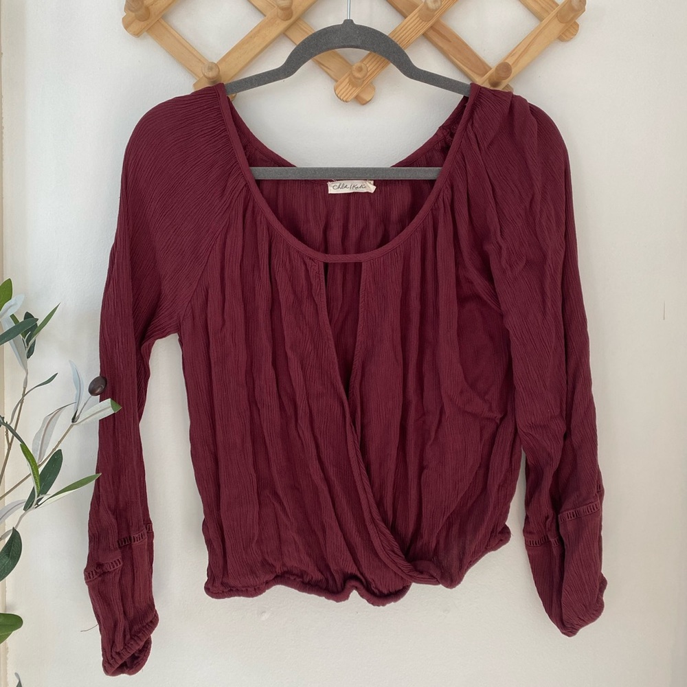 Crossbody long sleeve